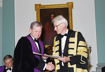 Honorary Fellow of the Royal College of Physicians of Ireland (FRCPI): 2015